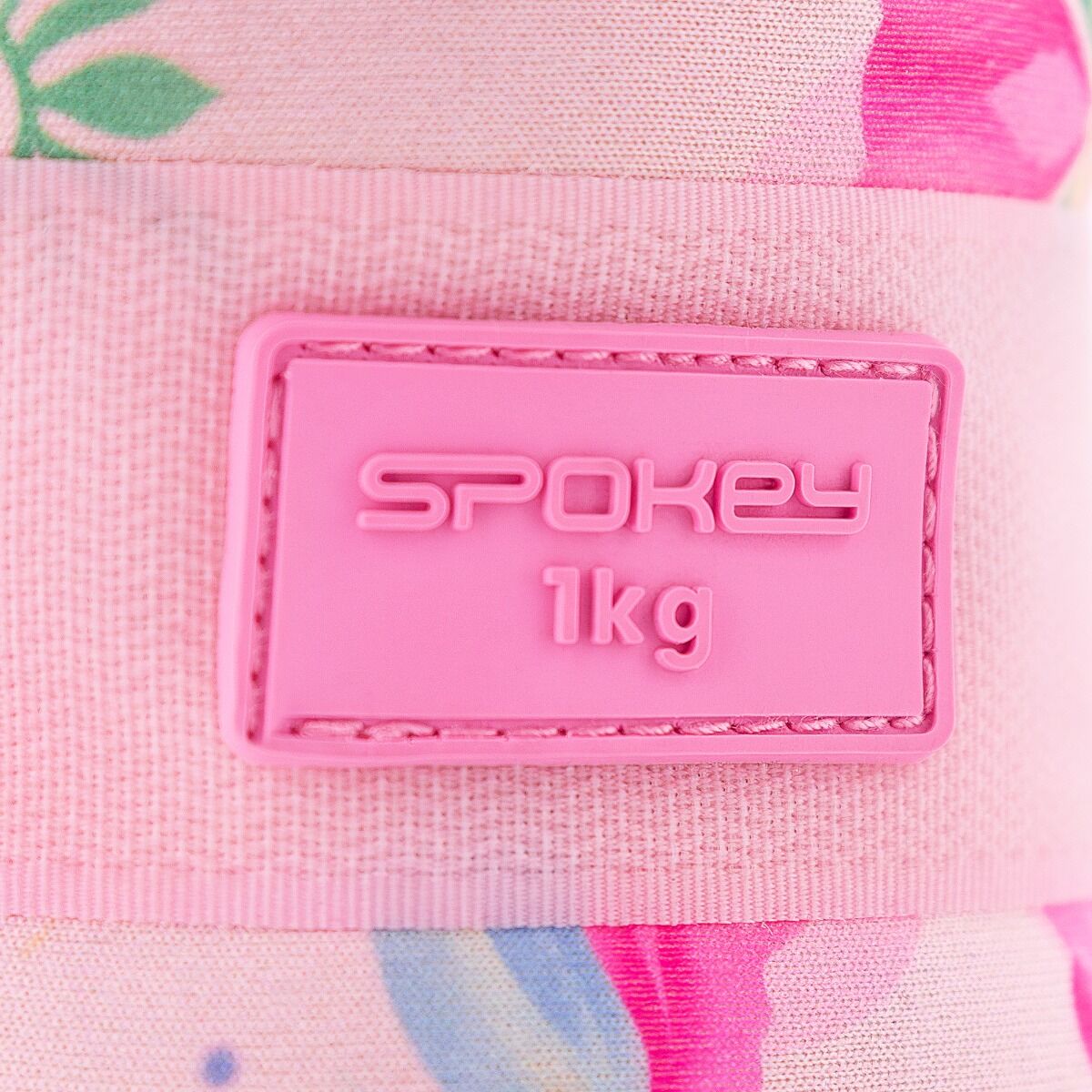 Spokey Verstellbare Hand- & Fußgelenkgewichte 2x 1 kg Rosa Print Spokey Verstellbare Hand- & Fußgelenkgewichte 2x 1 kg Rosa Print