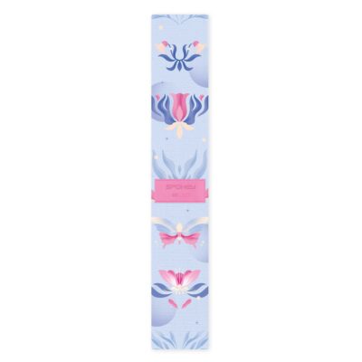 Spokey Bloom Widerstandsband Blau Rosa 32x5 cm 20 kg