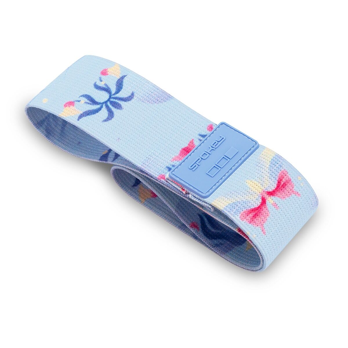 Spokey Bloom Widerstandsband Blau Rosa 32x5 cm 20 kg Spokey Bloom Widerstandsband Blau Rosa 32x5 cm 20 kg