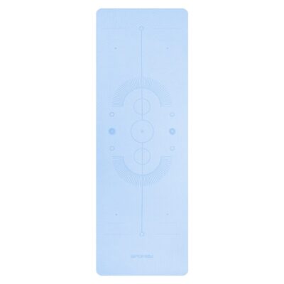 Spokey Mandala Yogamatte und Fitnessmatte 183 x 61 cm 4 mm Hellblau Spokey Mandala Yogamatte und Fitnessmatte 183 x 61 cm 4 mm Hellblau
