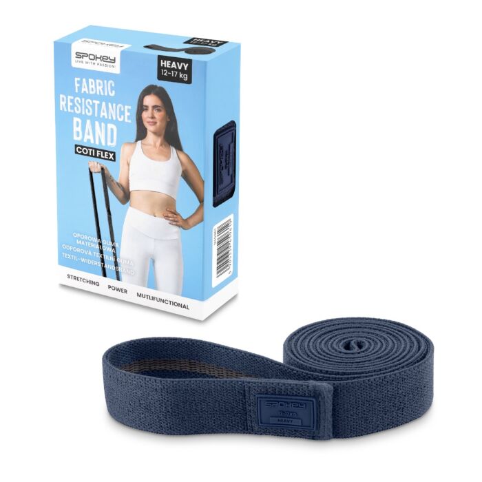 Spokey Power Band - Widerstandsband - 12 bis 17 kg - Dunkelblau Spokey Power Band - Widerstandsband - 12 bis 17 kg - Dunkelblau