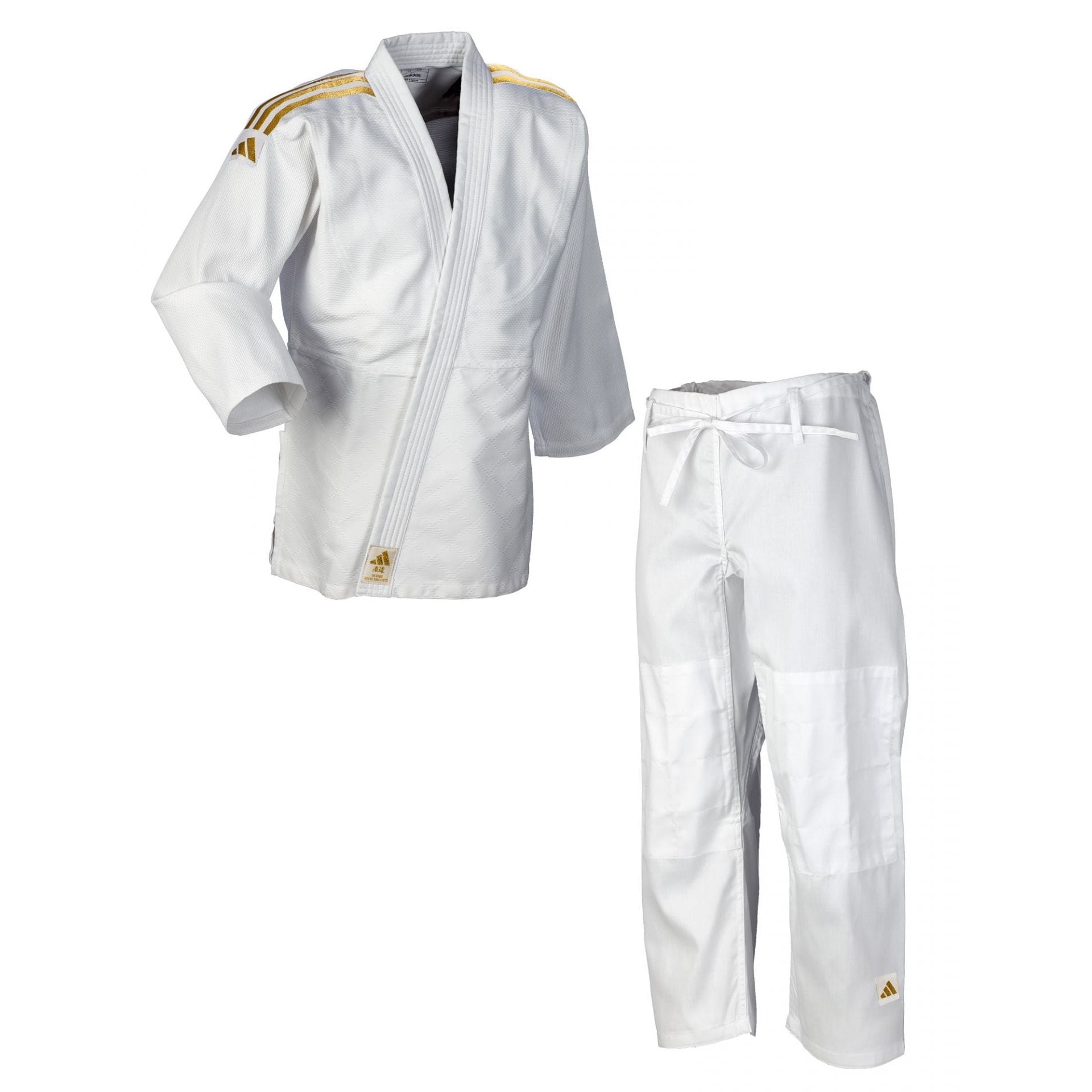 Adidas Judoanzug - J350 - Weiß (ADIJ350WG) Adidas Judoanzug - J350 - Weiß (ADIJ350WG)