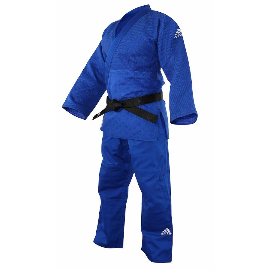 Adidas Judoanzug - Champion Slimfit IJF - Blau (ADIJIJFS-B) Adidas Judoanzug - Champion Slimfit IJF - Blau (ADIJIJFS-B)