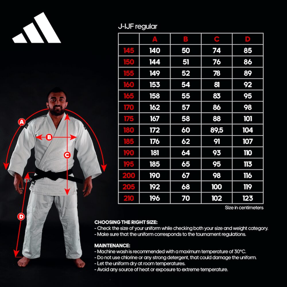 Adidas Judoanzug - Champion IJF - Blau (ADIJIJF-B) Adidas Judoanzug - Champion IJF - Blau (ADIJIJF-B)