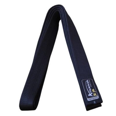 Arawaza Karategürtel - Deluxe Baumwolle 1 3/4” - Schwarz (RBEBDC175)