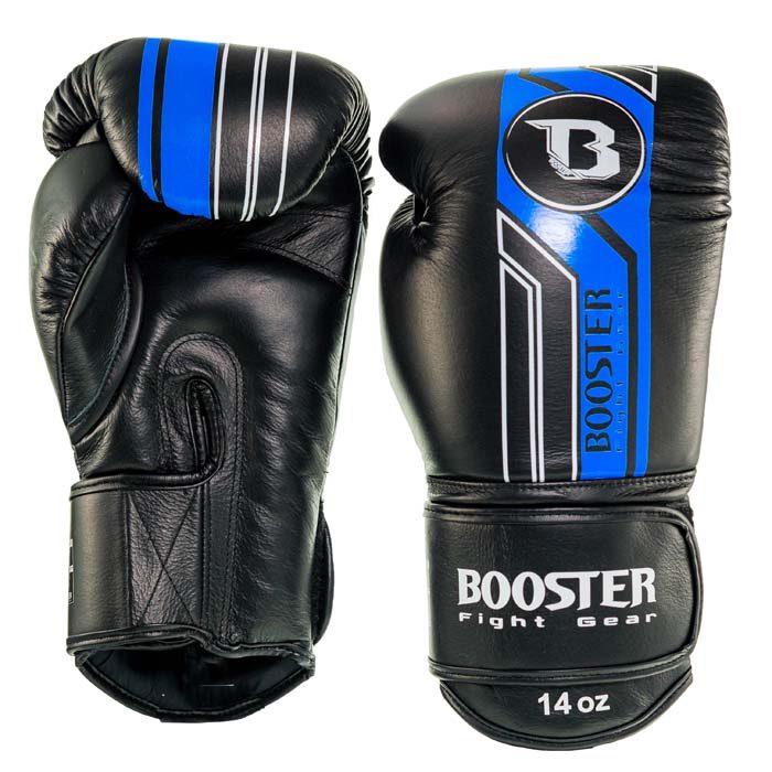 Booster V9 Boxhandschuhe Schwarz Blau (BGL V9 BLACK BLUE)