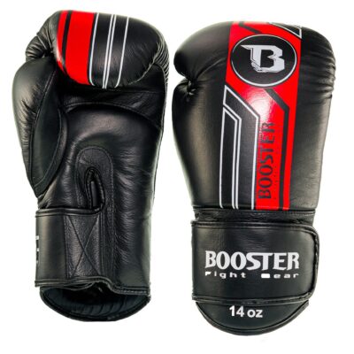Booster V9 Boxhandschuhe Schwarz Rot (BGL V9 BLACK RED) Booster V9 Boxhandschuhe Schwarz Rot (BGL V9 BLACK RED)