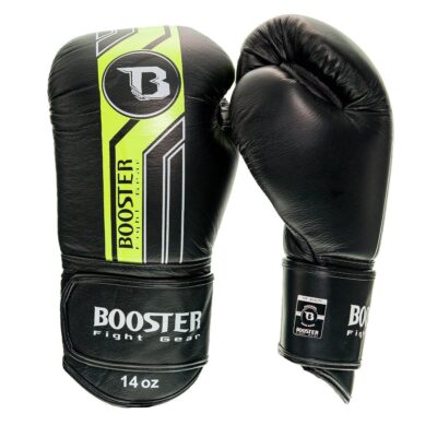 Booster V9 Boxhandschuhe Schwarz Gelb (BGL V9 BLACK YELLOW) Booster V9 Boxhandschuhe Schwarz Gelb (BGL V9 BLACK YELLOW)