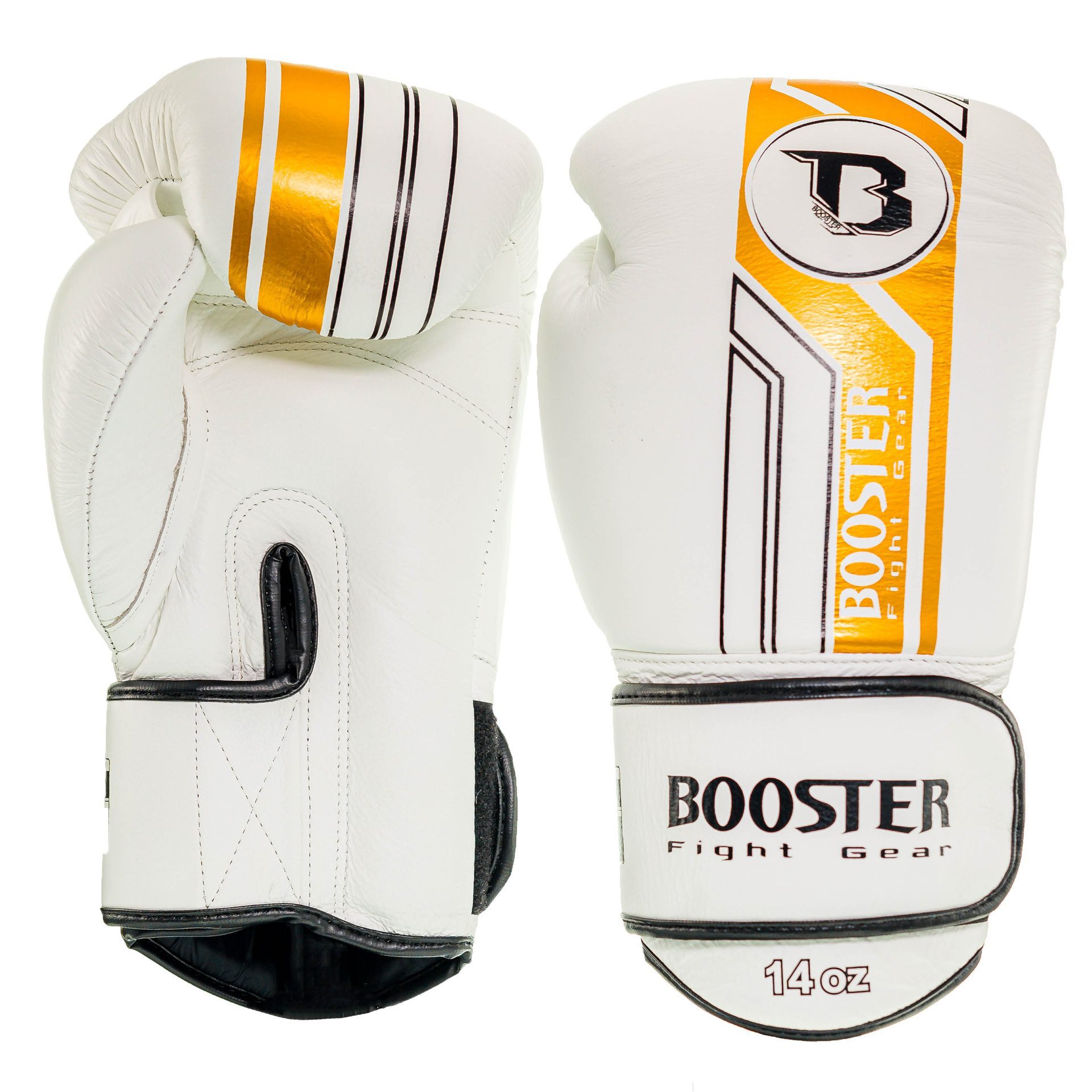 Booster V9 Boxhandschuhe Weiß Gold (BGL V9 WHITE GOLD)