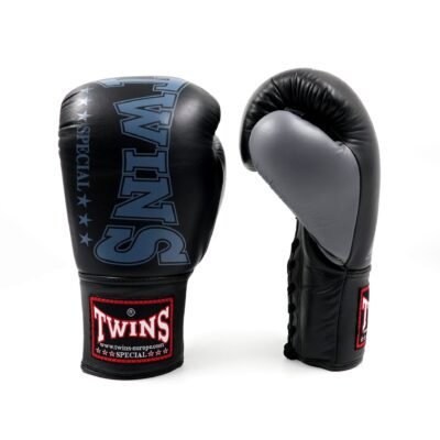 Twins Special Kickboxhandschuhe Lace Up Schwarz (BGLL 8 BLACK LACED) Twins Special Kickboxhandschuhe Lace Up Schwarz (BGLL 8 BLACK LACED)