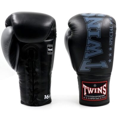 Twins Special Kickboxhandschuhe Lace Up Schwarz (BGLL 8 BLACK LACED) Twins Special Kickboxhandschuhe Lace Up Schwarz (BGLL 8 BLACK LACED)