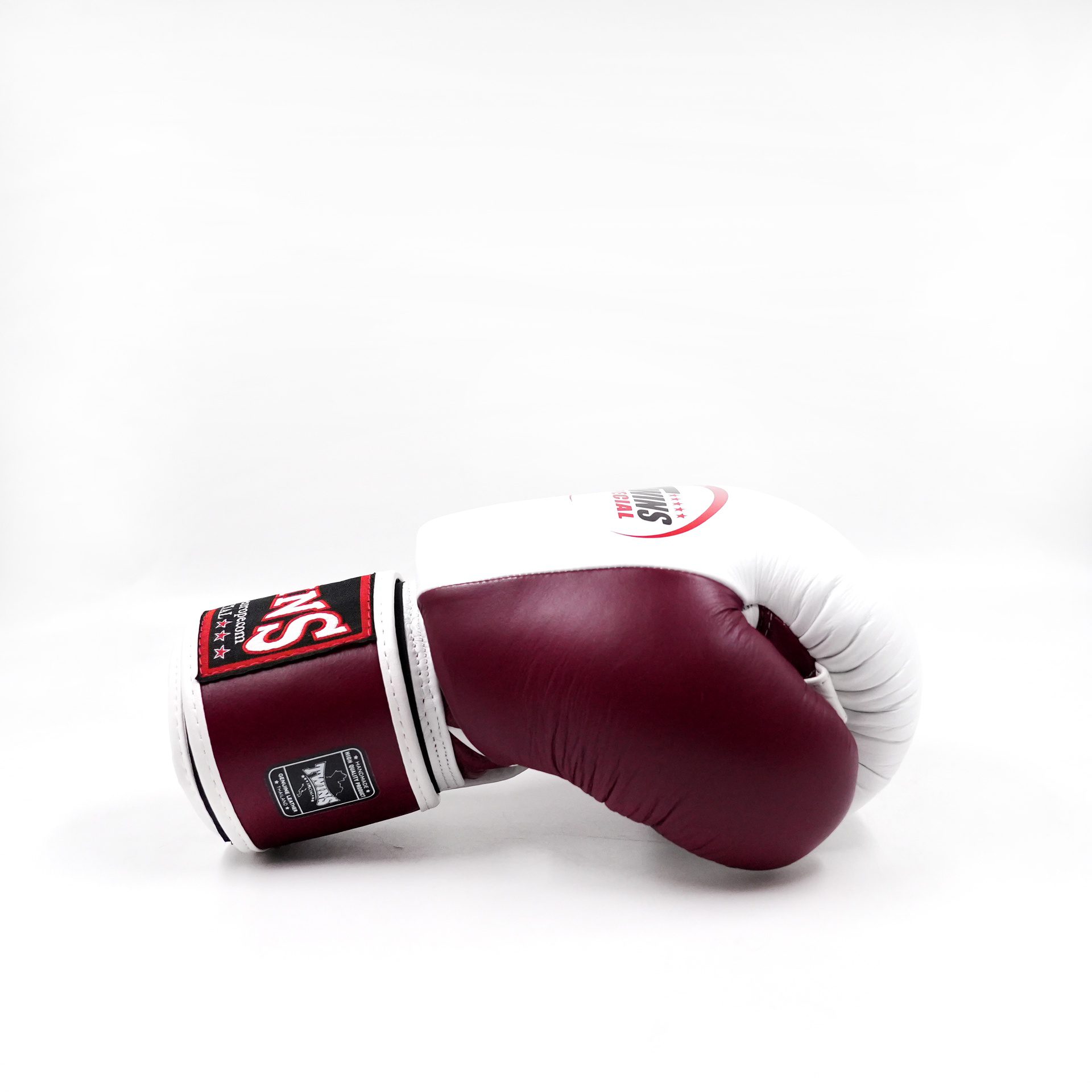 Twins Special Kickboxhandschuhe BGVL 3 (BGVL 3 2TMAROONWHITE) Twins Special Kickboxhandschuhe BGVL 3 (BGVL 3 2TMAROONWHITE)