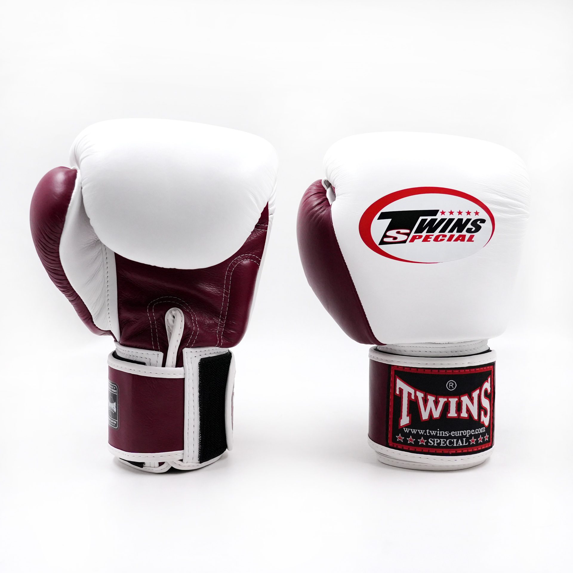 Twins Special Kickboxhandschuhe BGVL 3 (BGVL 3 2TMAROONWHITE)