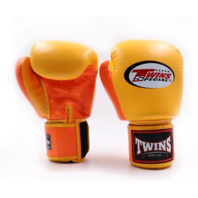 Twins Special BGVL 3 Kickboxhandschuhe (BGVL 3 2TYELLOWORANGE)