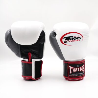 Twins Special BGVL 3 Kickboxhandschuhe (BGVL-3-3TBLACKWHITEGREY)