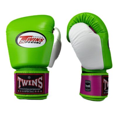 Twins Special BGVL 3 Kickboxhandschuhe (BGVL 3 3TDKPKGREWHITE)