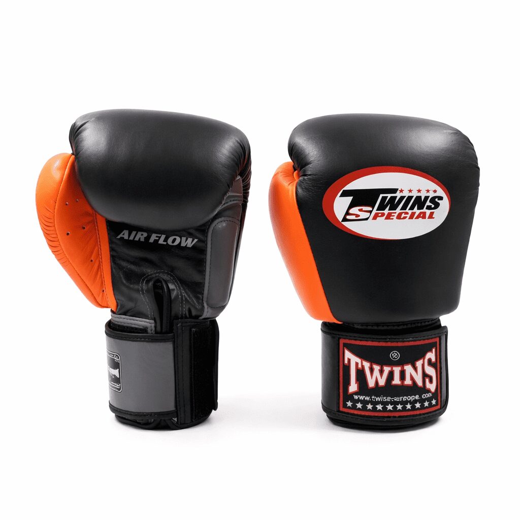 Twins Special Air-Flow Boxhandschuhe (BGVL 3 Air Black Orange Grey) Twins Special Air-Flow Boxhandschuhe (BGVL 3 Air Black Orange Grey)