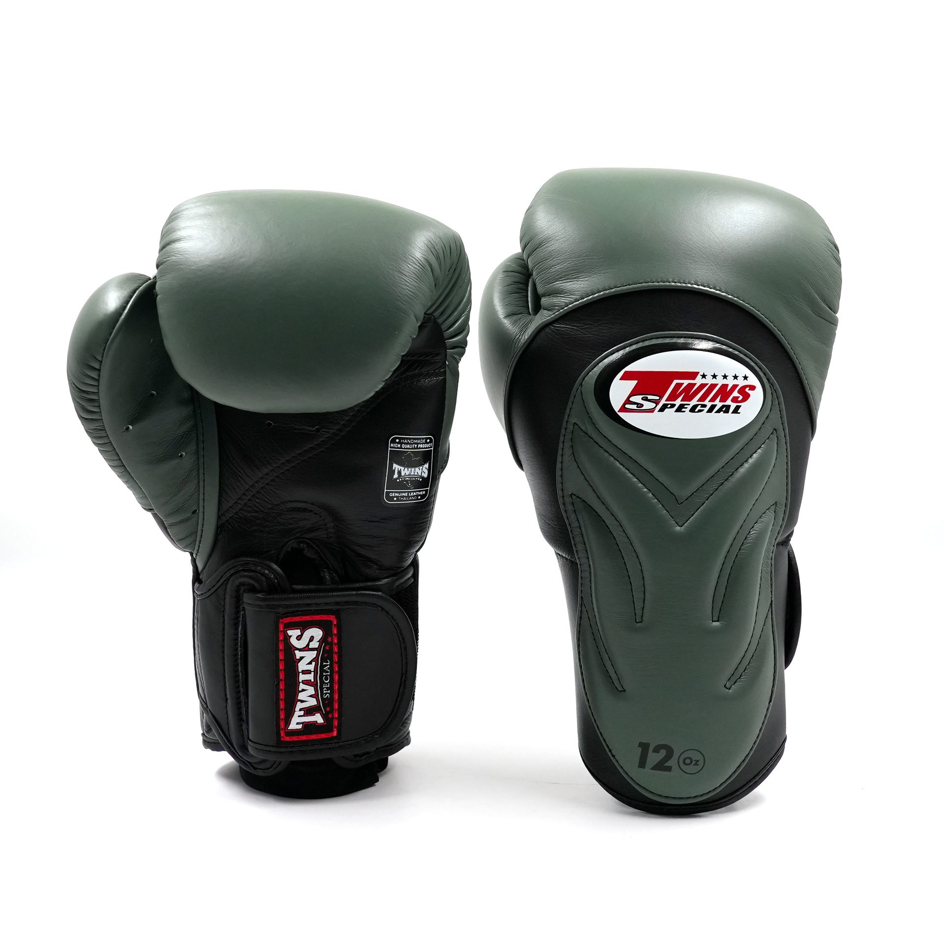 Twins Special Kickboxhandschuhe BGVL 6 Black Olive (BGVL 6 BLACK OLIVE)