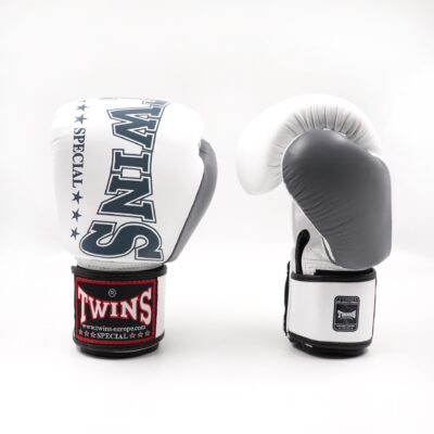 Twins Special BGVL-8 Kickboxhandschuhe Weiß Grau (BGVL 8 WHITE GREY) Twins Special BGVL-8 Kickboxhandschuhe Weiß Grau (BGVL 8 WHITE GREY)