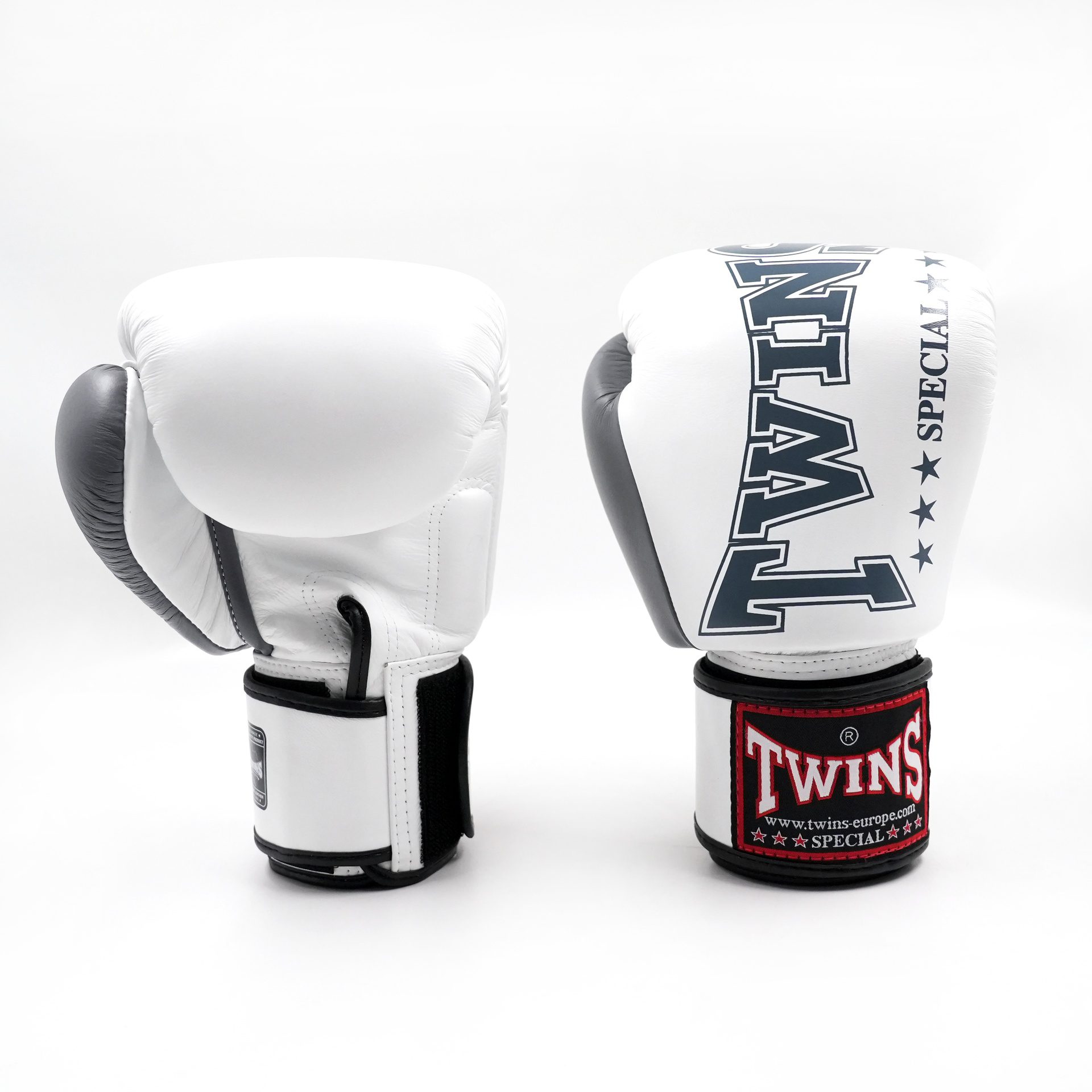 Twins Special BGVL-8 Kickboxhandschuhe Weiß Grau (BGVL 8 WHITE GREY) Twins Special BGVL-8 Kickboxhandschuhe Weiß Grau (BGVL 8 WHITE GREY)