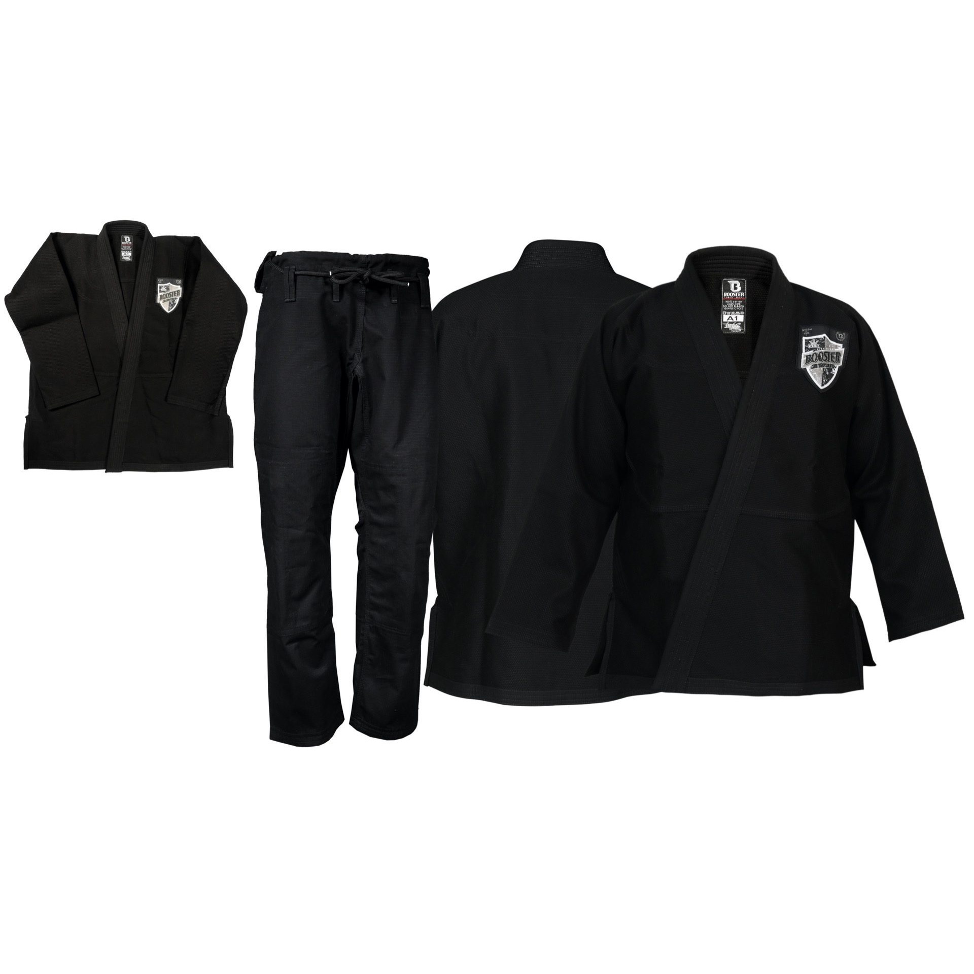 Booster BJJ Gi Black (BJJ V 2 PRO SHIELD BLACK) Booster BJJ Gi Black (BJJ V 2 PRO SHIELD BLACK)