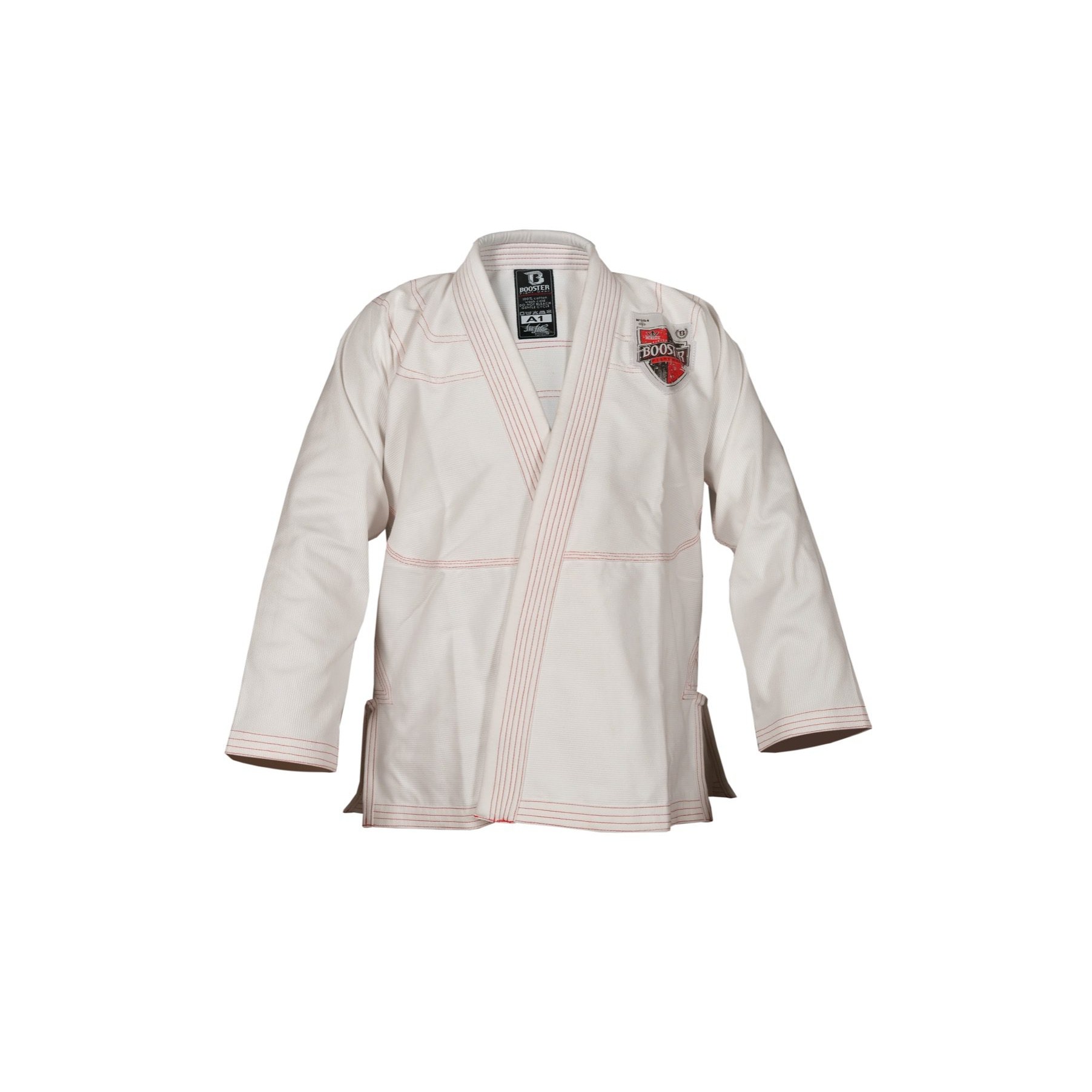 Booster BJJ Gi Weiß Pro Shield (BJJ V 2 Pro Shield White) Booster BJJ Gi Weiß Pro Shield (BJJ V 2 Pro Shield White)
