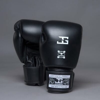 Joya Siam Boxhandschuhe schwarz weiß