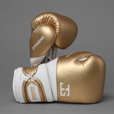 Joya Performance V2 Boxhandschuhe mit Schnürung Weiß Gold