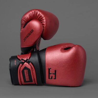Joya Performance V2 Schnür-Boxhandschuhe Rot Schwarz