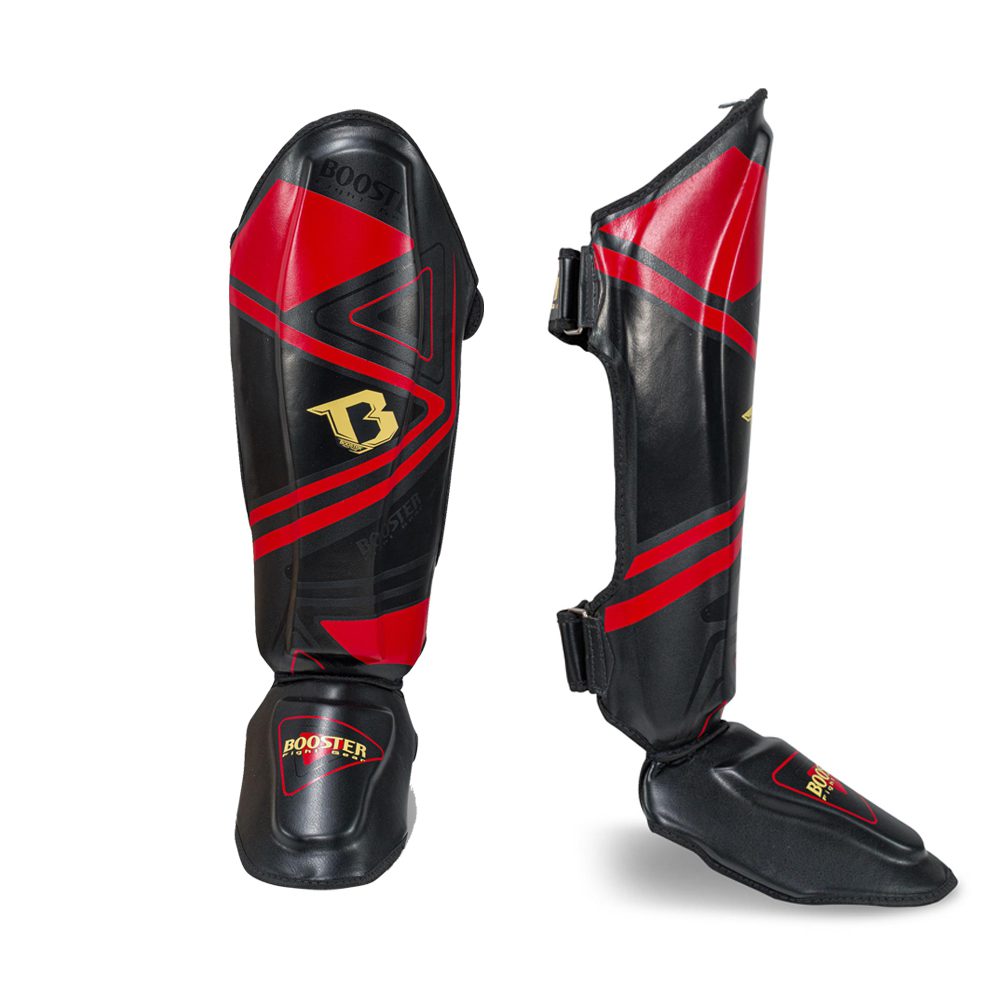 Booster V10 Schienbein- und Spannschutz Kickboxen (BSG V10 BK RD) Booster V10 Schienbein- und Spannschutz Kickboxen (BSG V10 BK RD)