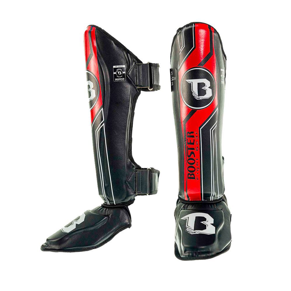 Booster V9 Schienbein- und Spannschutz Schwarz Rot (BSG V9 BLACK RED) Booster V9 Schienbein- und Spannschutz Schwarz Rot (BSG V9 BLACK RED)