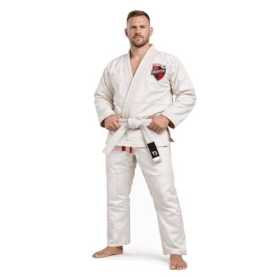 Booster BJJ Gi Weiß Pro Shield (BJJ V 2 Pro Shield White) Booster BJJ Gi Weiß Pro Shield (BJJ V 2 Pro Shield White)