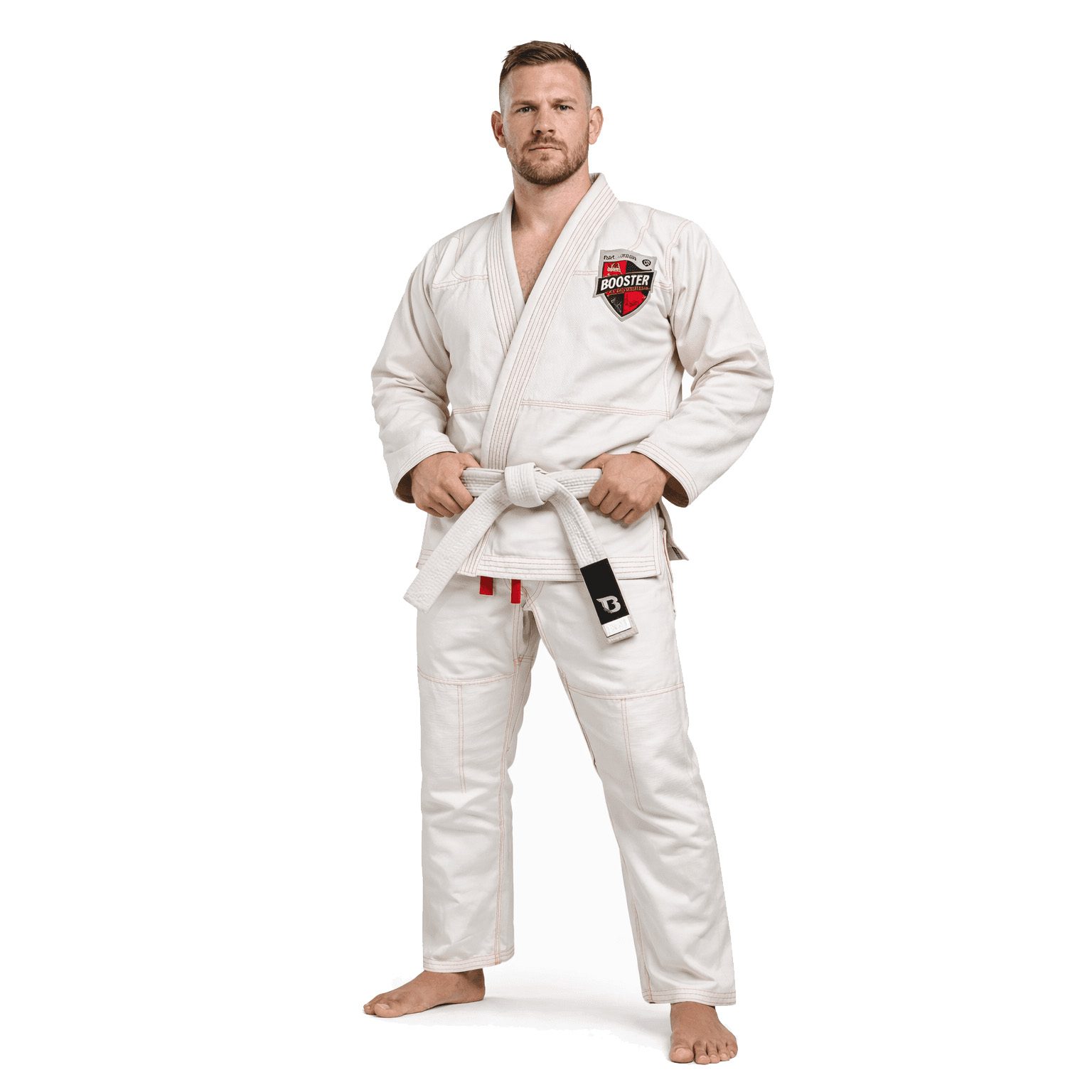 Booster BJJ Gi Weiß Pro Shield (BJJ V 2 Pro Shield White)