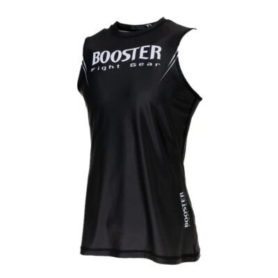 Booster Damen Rashguard Schwarz Ärmellos (CHALLENGE V2 BLACK SHIRT) Booster Damen Rashguard Schwarz Ärmellos (CHALLENGE V2 BLACK SHIRT)
