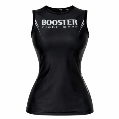 Booster Damen Rashguard Schwarz Ärmellos (CHALLENGE V2 BLACK SHIRT) Booster Damen Rashguard Schwarz Ärmellos (CHALLENGE V2 BLACK SHIRT)