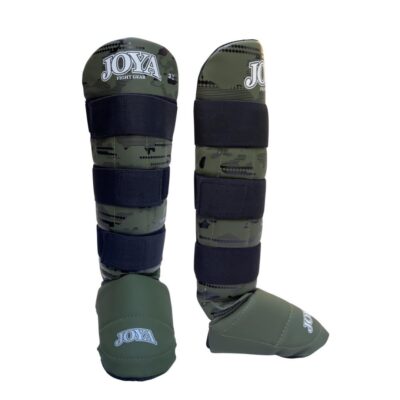 Joya Kinder Camo V2 Schienbein- und Spannschutz Grün Schwarz