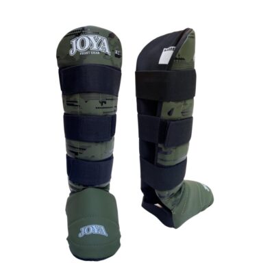 Joya Kinder Camo V2 Schienbein- und Spannschutz Grün Schwarz