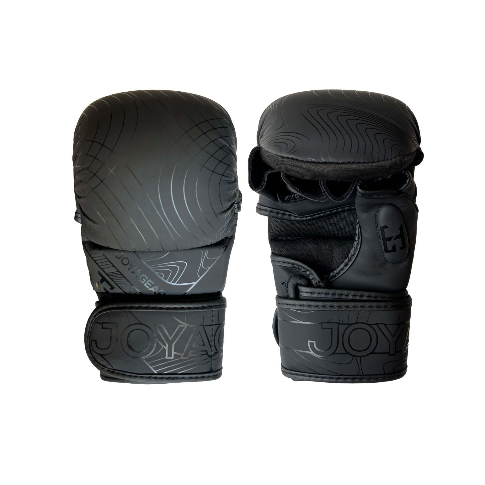 Joya Essential MMA-Sparring-Handschuhe Schwarz Schwarz