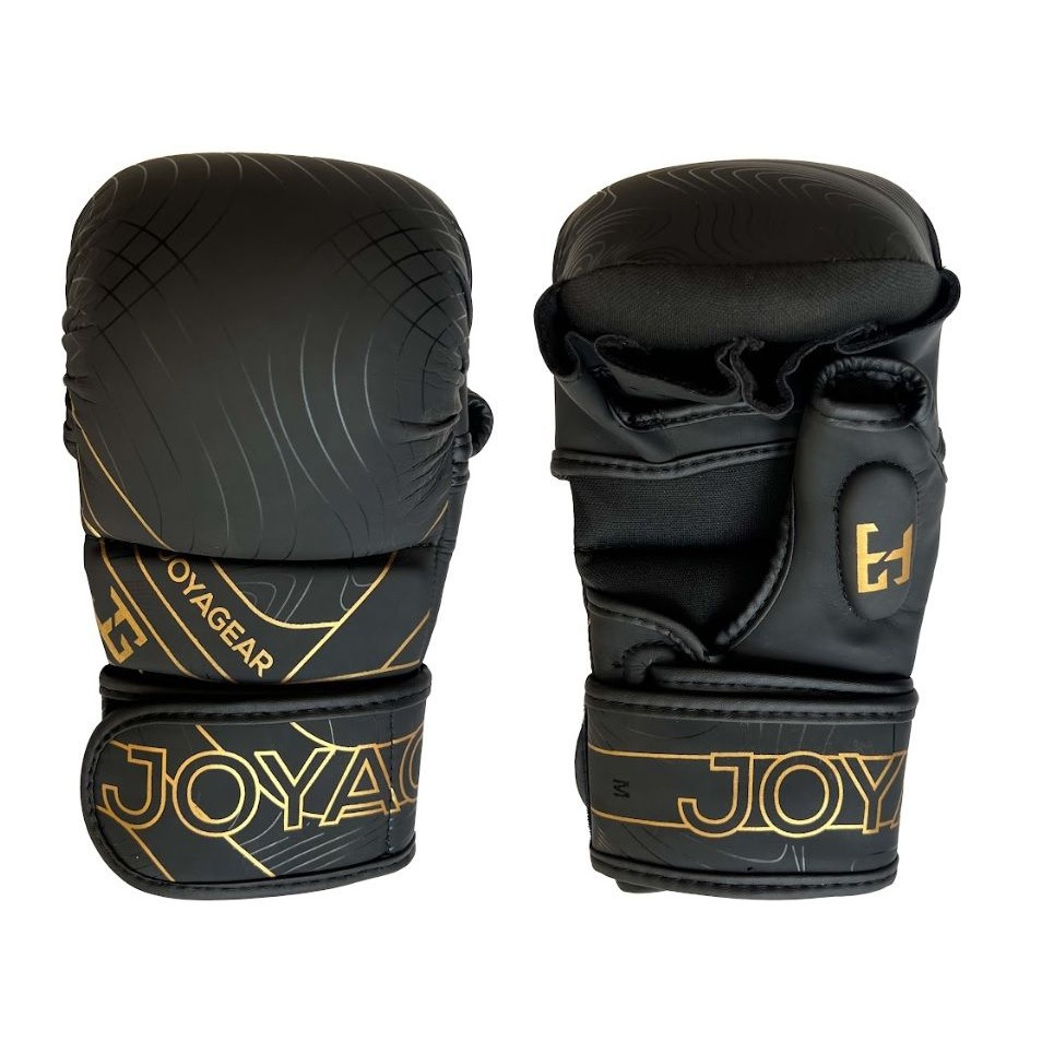 Joya Essential MMA-Sparring-Handschuhe Schwarz Gold Joya Essential MMA-Sparring-Handschuhe Schwarz Gold