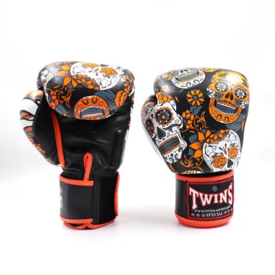 Twins Special Skull Orange Boxhandschuhe (FBGVL 3 SKULL ORANGE) Twins Special Skull Orange Boxhandschuhe (FBGVL 3 SKULL ORANGE)