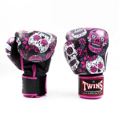 Twins Special BGVL4 Skull Pink Boxhandschuhe (FBGVL 4 SKULL PINK)