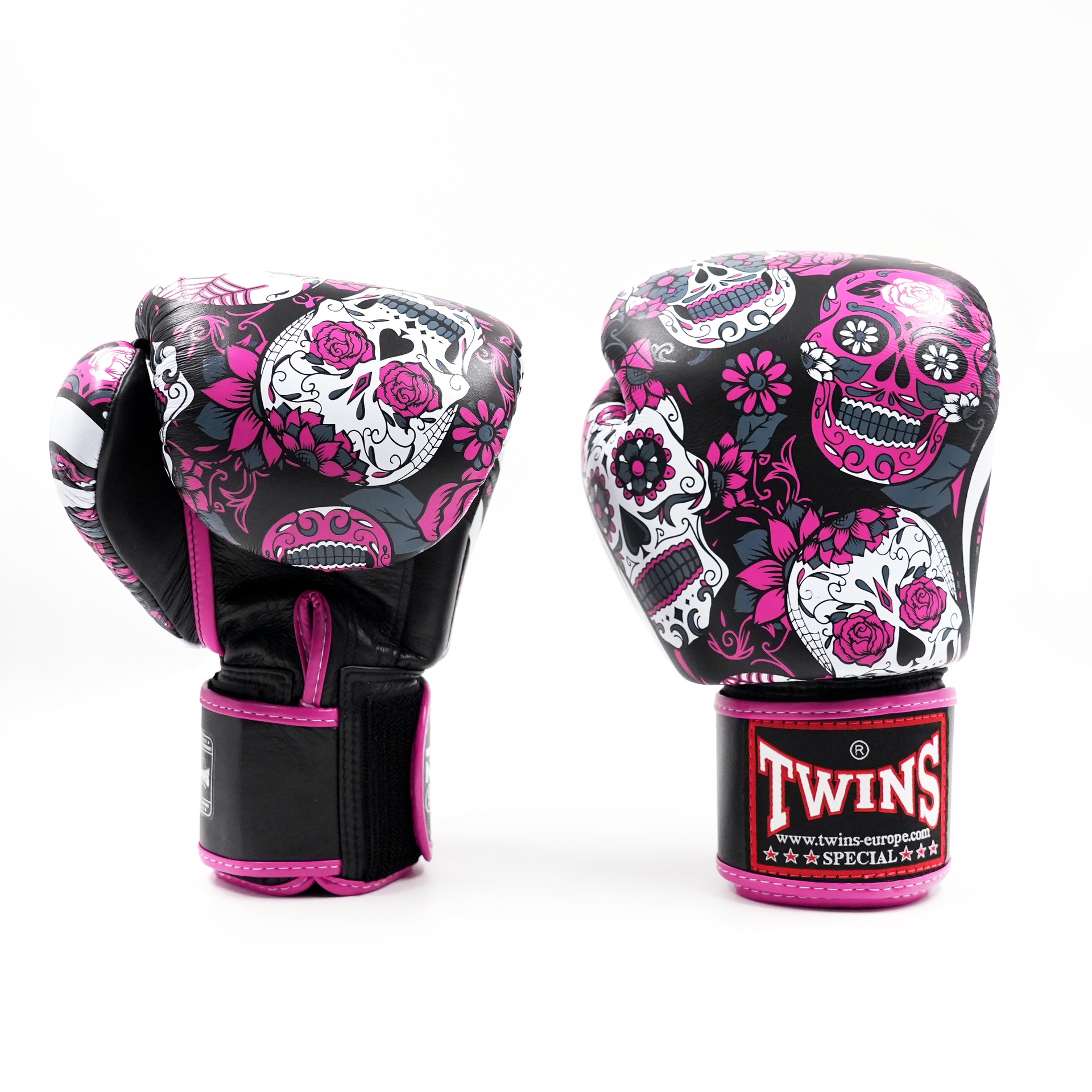 Twins Special BGVL4 Skull Pink Boxhandschuhe (FBGVL 4 SKULL PINK)