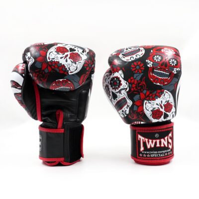Twins Special Boxhandschuhe Skull Red (FBGVL 4 SKULL RED)