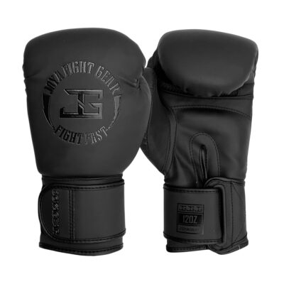 Joya FF Metal Pro Junior Kickboxhandschuhe Schwarz Joya FF Metal Pro Junior Kickboxhandschuhe Schwarz