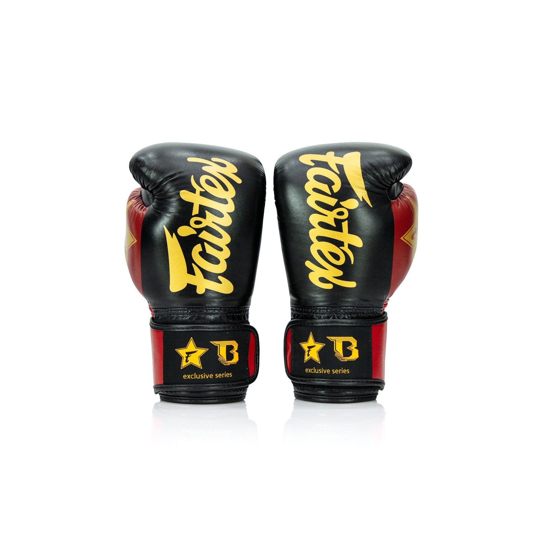 Fairtex Booster Boxhandschuhe (FXB BG V2 BK RD GD)