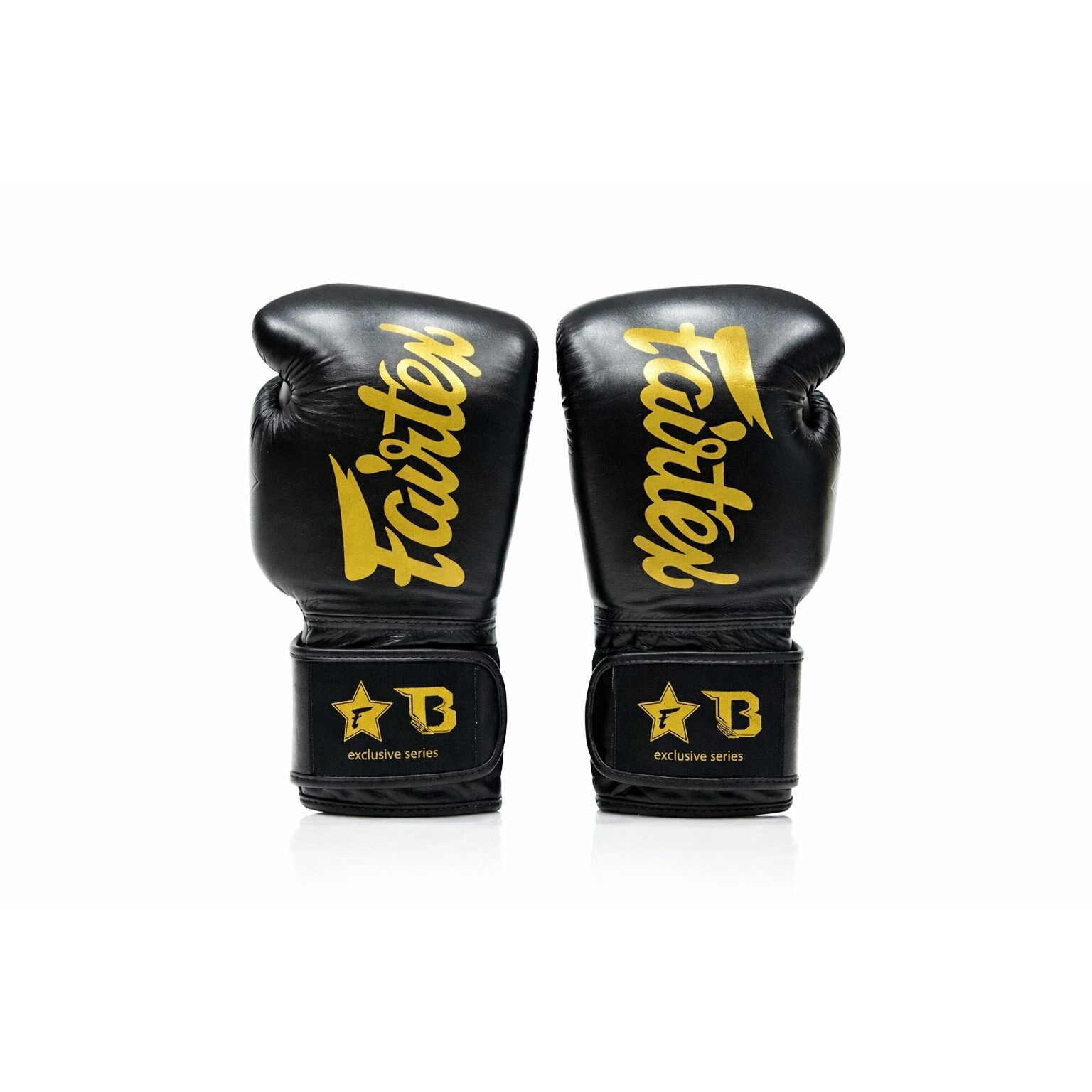 Fairtex Booster Boxhandschuhe Schwarz Gold (FXB BG V2 BLACK GOLD)
