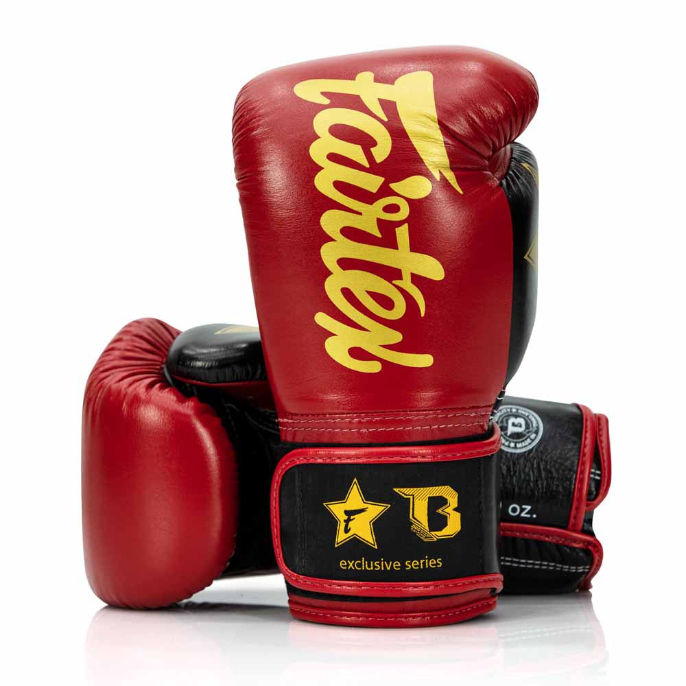 Fairtex X Booster Boxhandschuhe (FXB BG V2 RD BK GD) Fairtex X Booster Boxhandschuhe (FXB BG V2 RD BK GD)