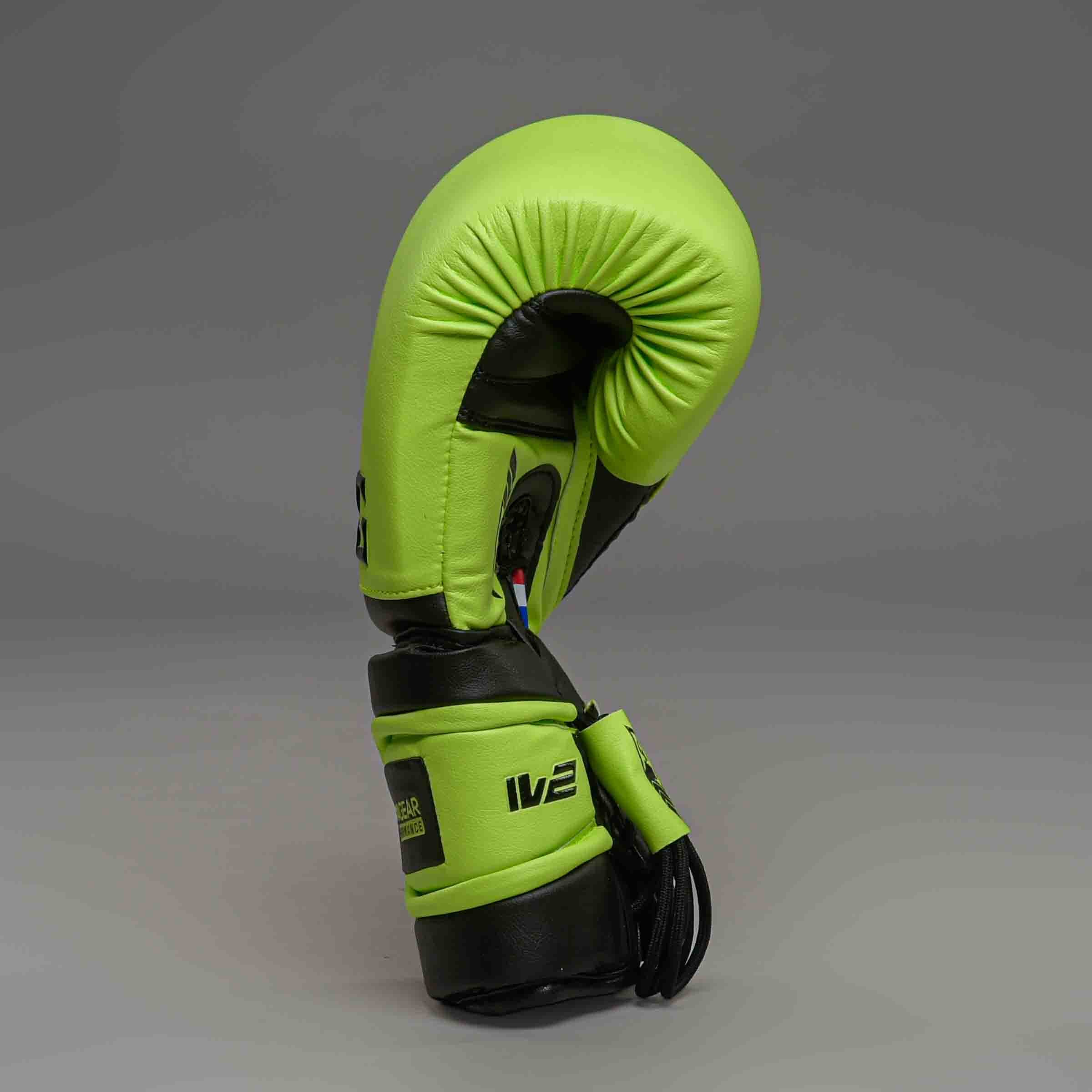 Joya Performance V2 Boxhandschuhe mit Schnürung Limonengrün Schwarz Joya Performance V2 Boxhandschuhe mit Schnürung Limonengrün Schwarz