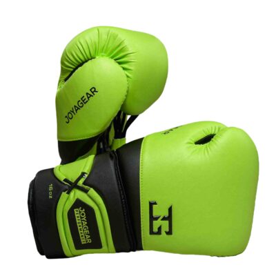 Joya Performance V2 Boxhandschuhe mit Schnürung Limonengrün Schwarz