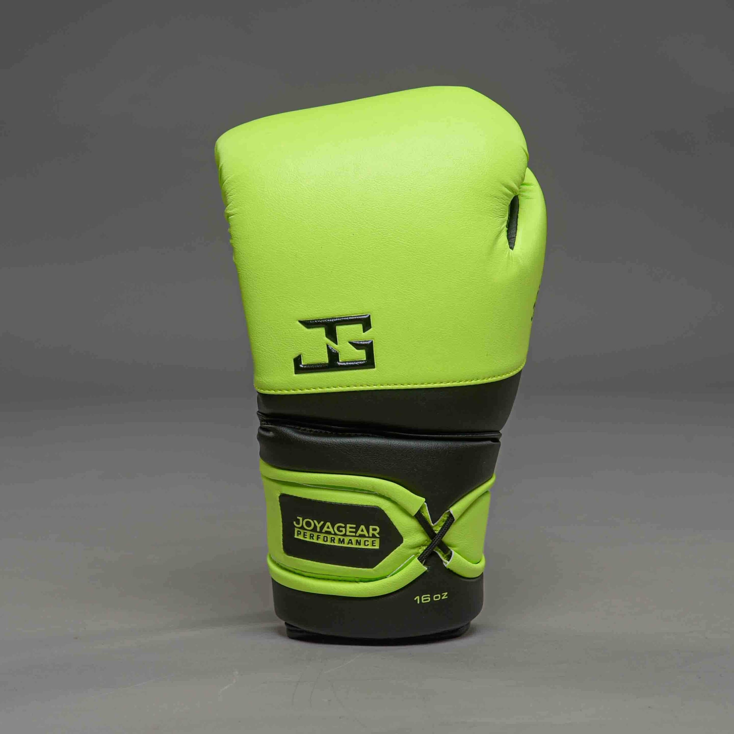Joya Performance V2 Boxhandschuhe mit Schnürung Limonengrün Schwarz Joya Performance V2 Boxhandschuhe mit Schnürung Limonengrün Schwarz